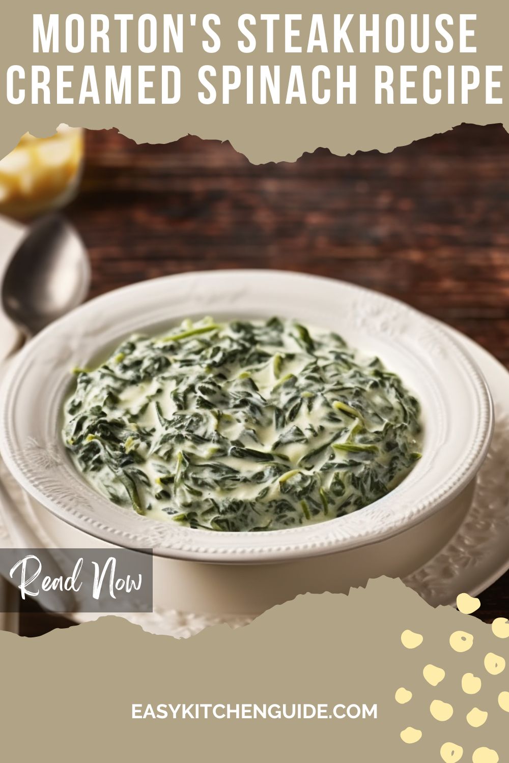 Morton's Steakhouse Creamed Spinach: Restaurant Quality at Home